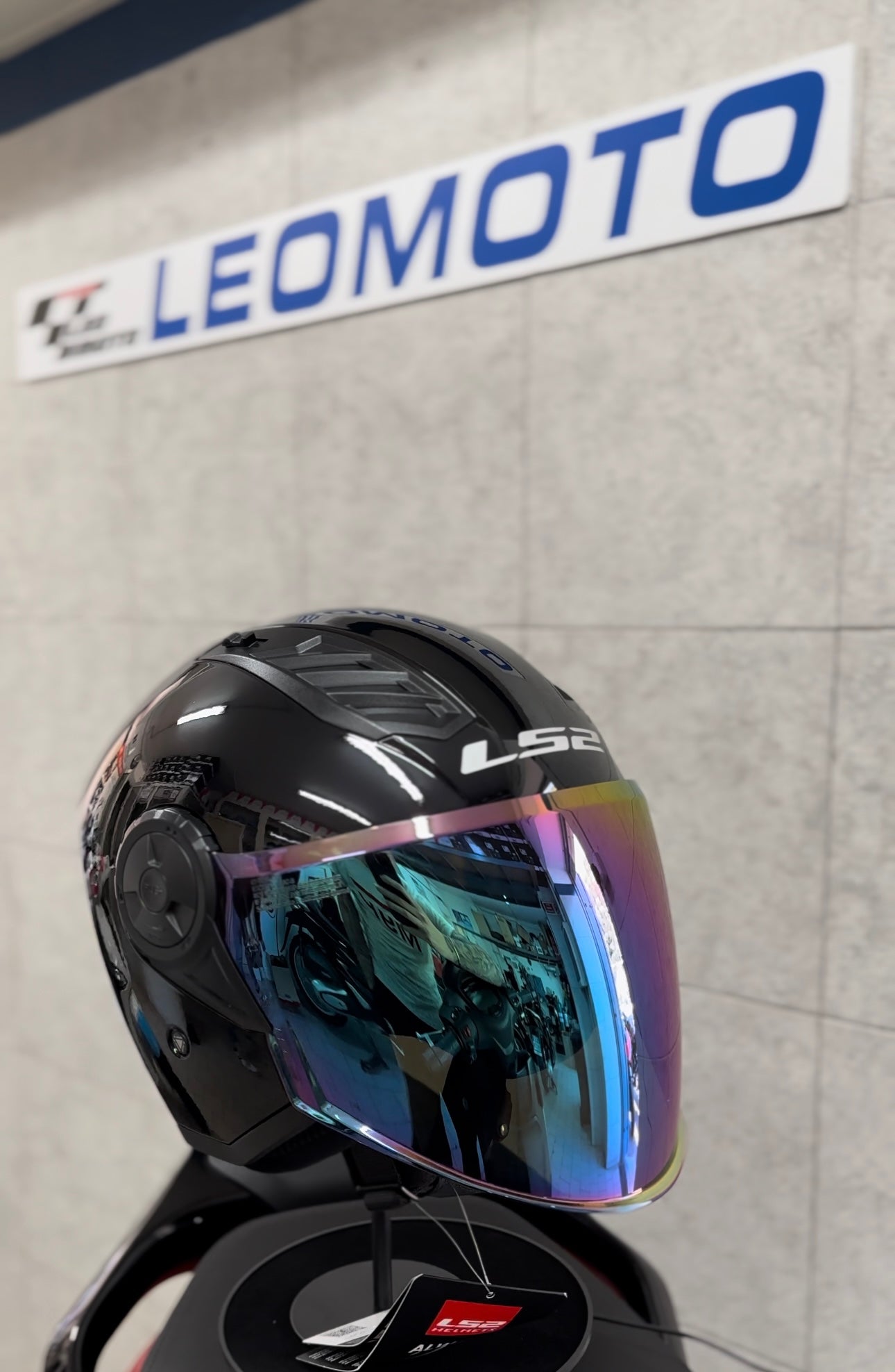 LS2 OF616 AIRFLOW 2 - GLOSS BLACK NERO LUCIDO