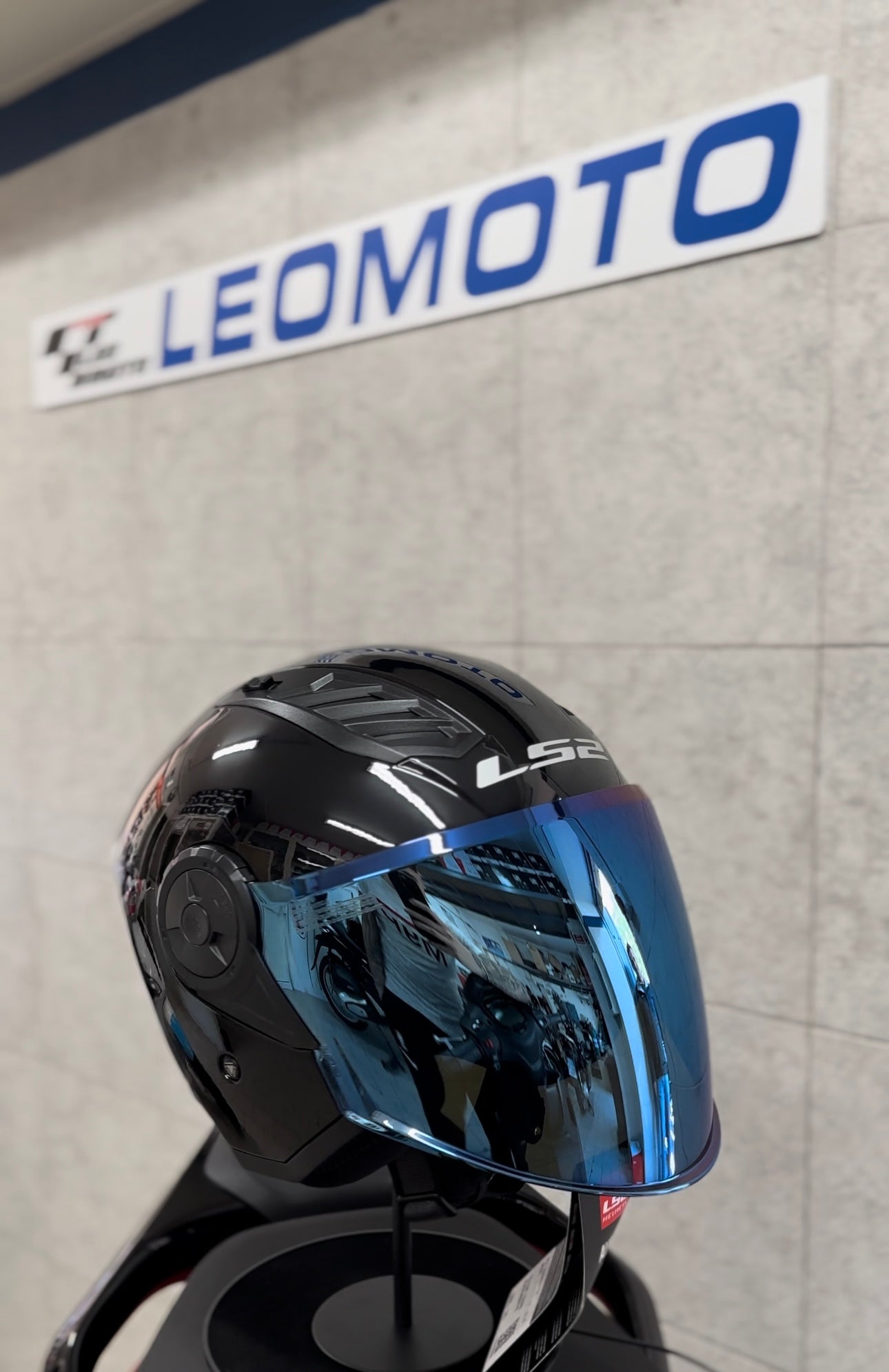 LS2 OF616 AIRFLOW 2 - GLOSS BLACK NERO LUCIDO