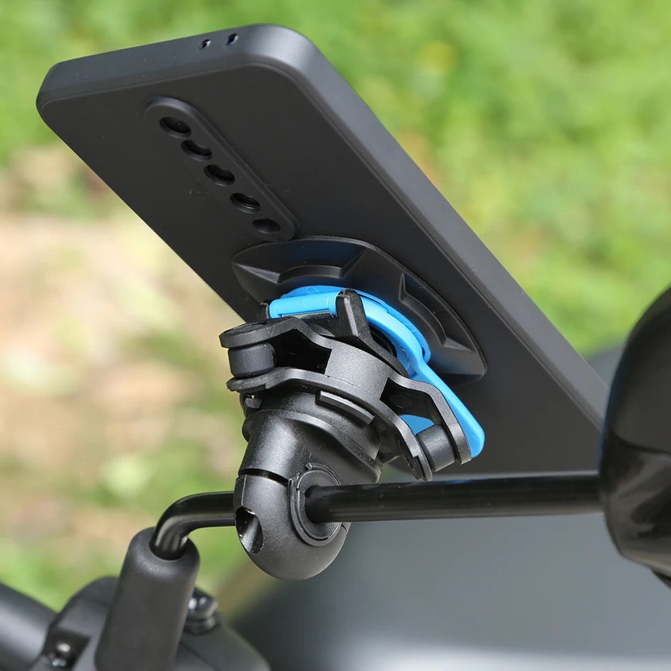 Supporto cellulare per specchietto scooter/moto MOD QDL.