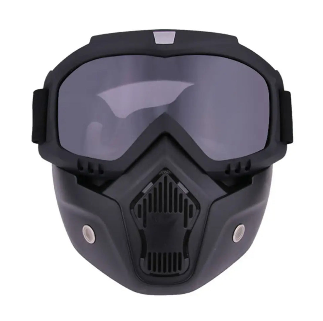 MASK NERA CASCO JET