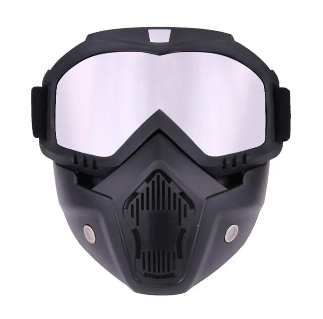 MASK SILVER CASCO JET