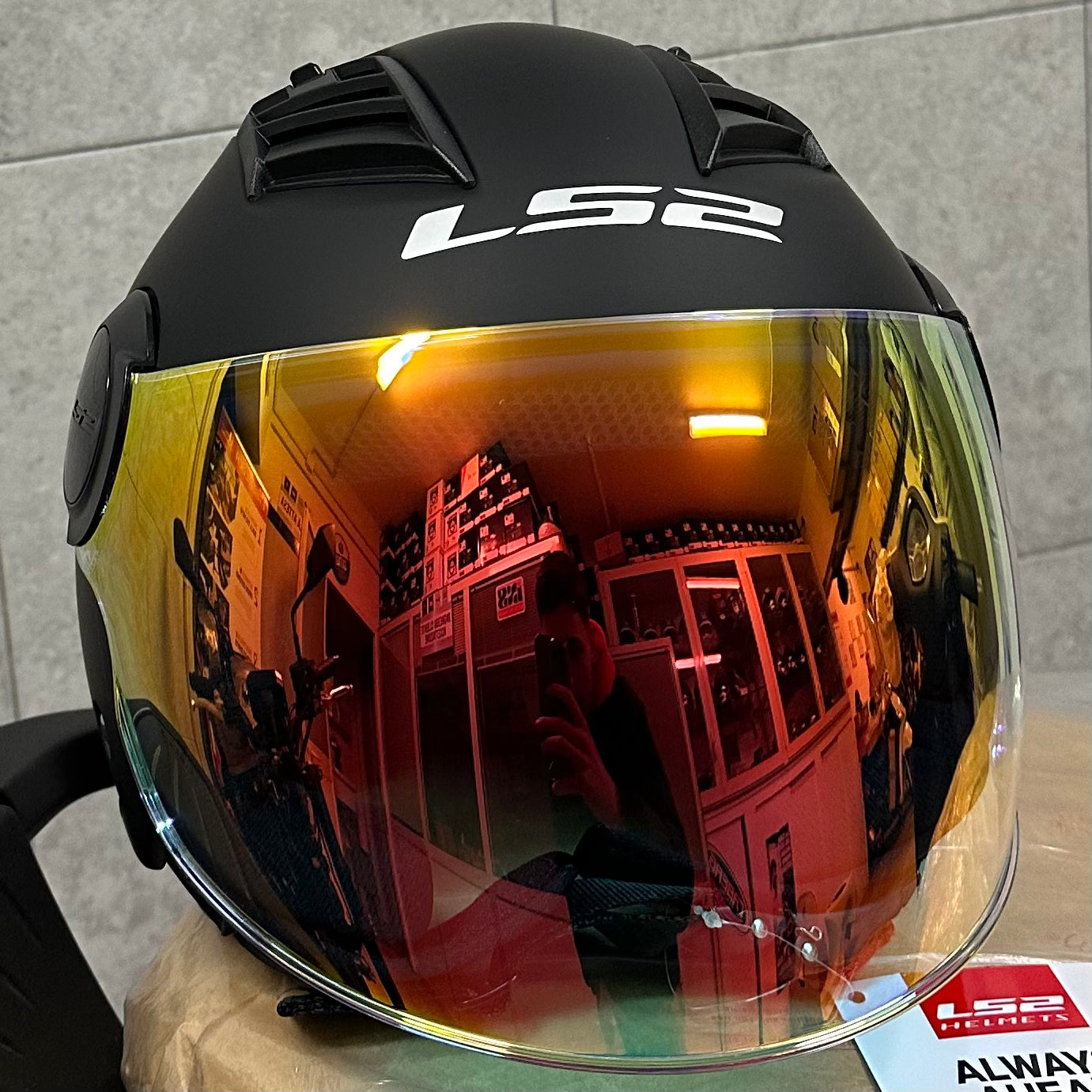 Visiera Lunga Casco LS2 Airflow OF562/Sphere Lux OF558 - ORANGE