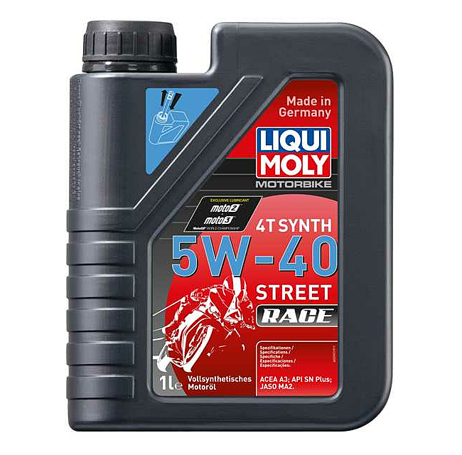 Liqui moly - Motorbike 4T Synth 5W-40 Street Race 1lt