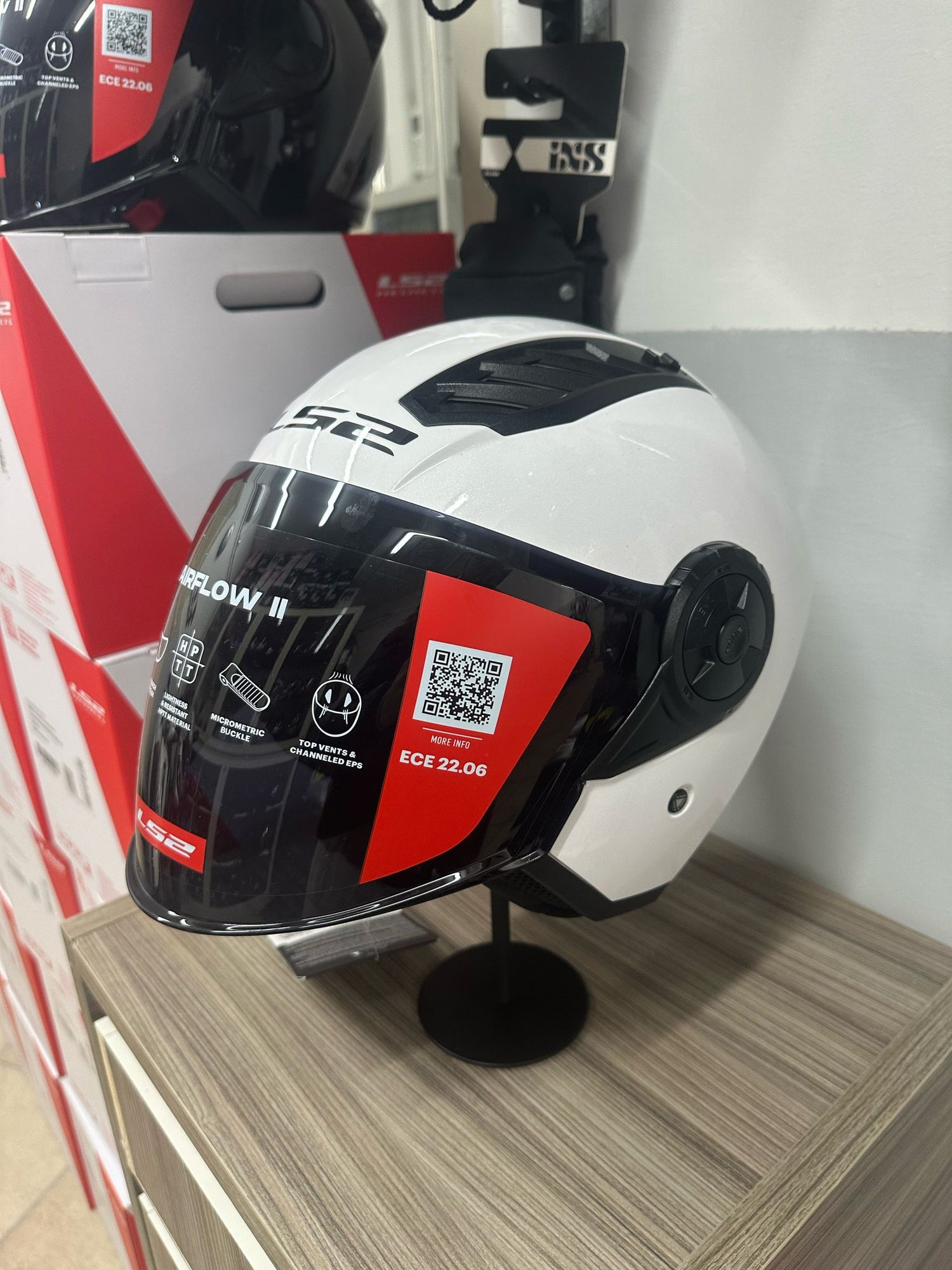 LS2 OF616 AIRFLOW 2 - SOLID BIANCO LUCIDO
