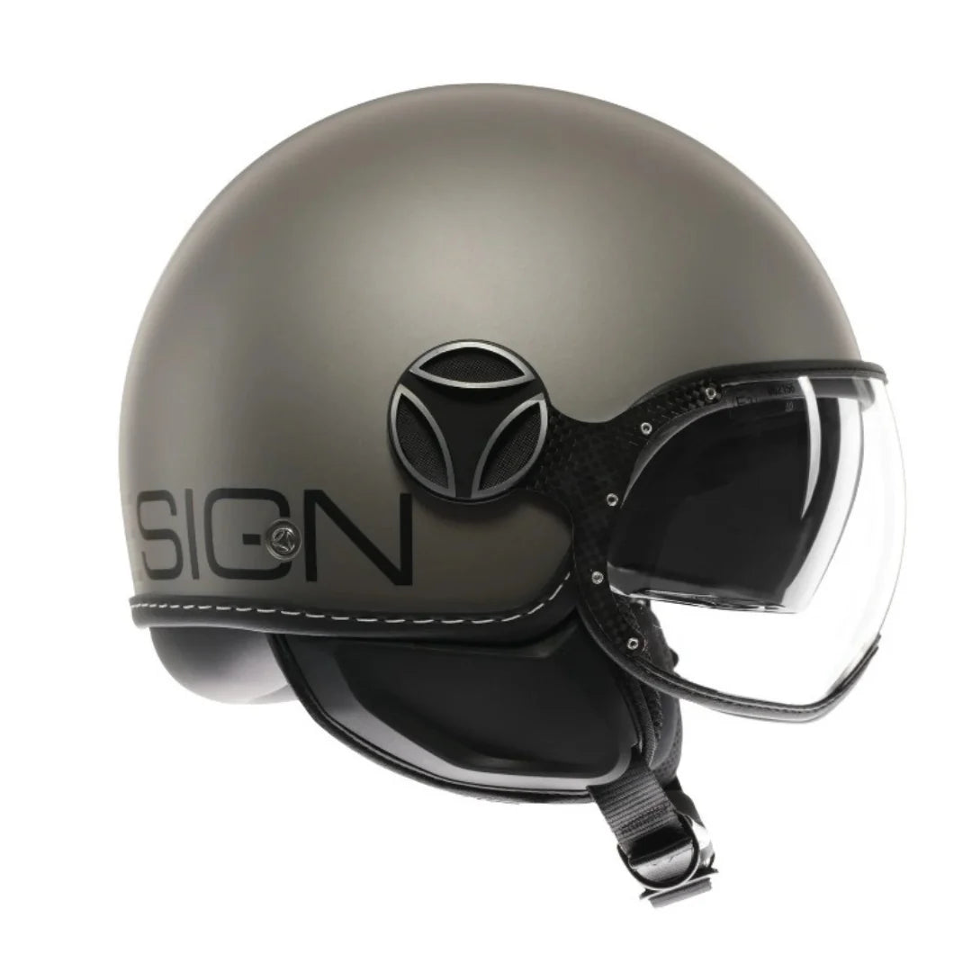 MOMO DESIGN EVO DOPPIA VISIERA - Titanio opaco / nero