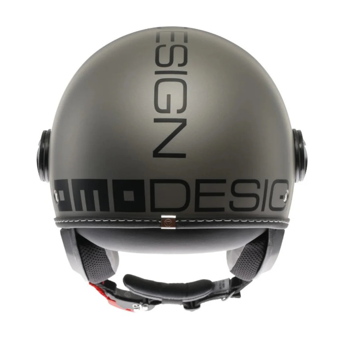 MOMO DESIGN EVO DOPPIA VISIERA - Titanio opaco / nero